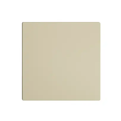 Placca frontale EDIZIOdue vanille 60×60mm per copertura cieca 