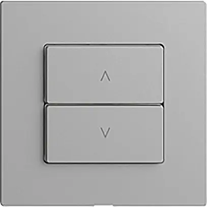 Interrupteur stores 1K/2T WLAN Edue Wiser silver 