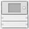 Couronne pour thermostat d'ambience SIDUS KNX RTR Design type ZE 2/4, blanc 