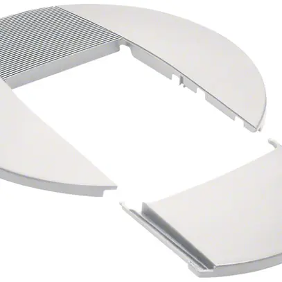 Capot de protection pour tehalit DA200 1×blanc trafic 