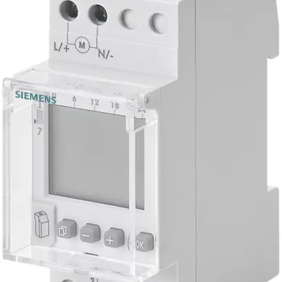 Timer settimanale AMD Siemens SENTRON PROFI, 24VUC 1 canale 16A 2UM 