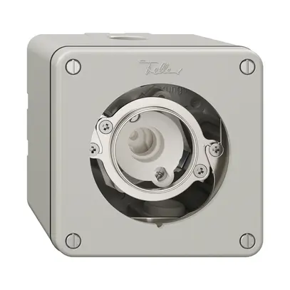 NAP-Signallampe NEVO ohne Kalotte, ohne Glüh- oder Glimmlampe, lichtgrau 