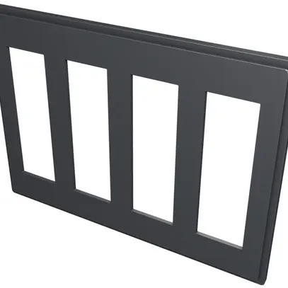 Coperchio R&M U-Box 215 Snap-in Power 5L, 4 porte, nero 