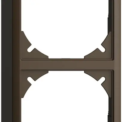 Cappa EDIZIOdue 54mm I-I coffee, per combinazione verticale/orizzontale 