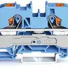 Borne de passage WAGO TopJob-S 10mm² 2L bleu série 2210 