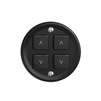 Kit recouvrement pour interrupteur stores 2c/4t Sdue Wiser noir 