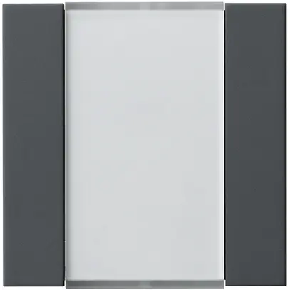 Kit frontale Hager kallysto 2×KNX antracite 