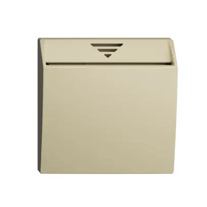 Kit frontale EDIZIOdue vanille 60×60mm per Hotelcard 230VAC 