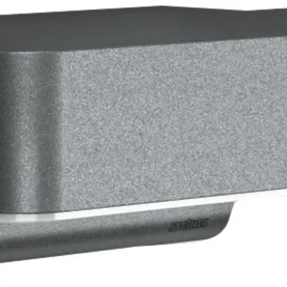 Lampada a muro Steinel L 800 PIR 10W 661lm 3000K IP44, antracite 