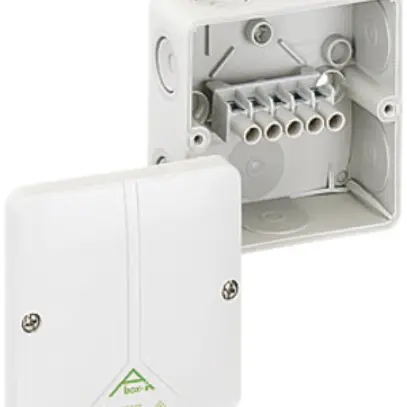 Scatola derivazione AP 4mm² Abox-i 40, 93×93×55mm, IP65 