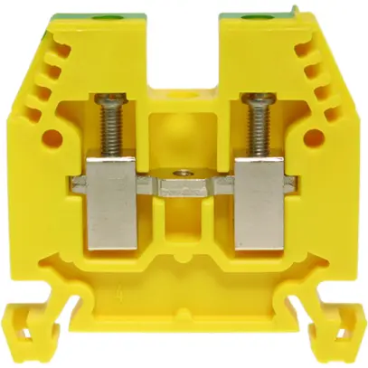 Morsetto di passaggio componibile WZ Ex 2.5…6mm² 41A 1000V vite 2×1 35mm ve-gi 