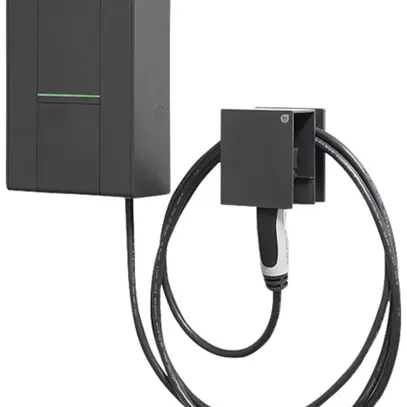 Station de charge murale Scame LITE 22kW 32A 3L Mode 3 1×T2 7.5m IP55 IK08 