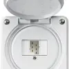 Scatola di raccordo INC robusto IP55 bianco 1×TT83 