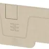Abschlussplatte Weidmüller A-Reihe AEP 3C 4 71.9×2.1mm, beige 