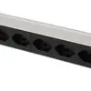 Presa multipla PDU 19" MH maxCONNECT 8×T23 1HE 3×1.5mm² 3m alu/nero 