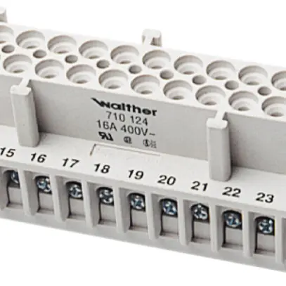 Intérieur prise femelle B24 0.5…2.5mm², avec protection de fil 1…24 