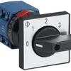 Interruttore rotativo INS K&N, 20A/400V 5/1L 400V, manopola ne, "0-1-2-3" 