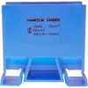 Borne de dérivation Woertz Ex 35…70mm² 192A 800V vis 2×1 rail DIN 35mm bleu 