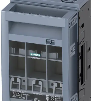 Interrupteur de charge Siemens SENTRON 3NP1 DIN-00(0) 160A 3L 32/70mm 8US cp 