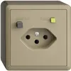 Prise AP EDIZIOdue T13 FI 30mA sand 