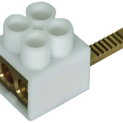 Morsetto di raccordo DEHN/elvatec SE STAK 2×16mm² con morsetto di passaggio 