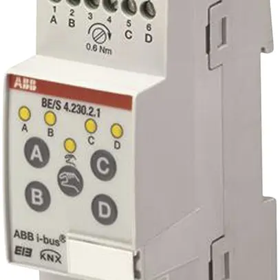 Entrata binaria AMD KNX ABB 4-volte BE/S 4.230.2.1 