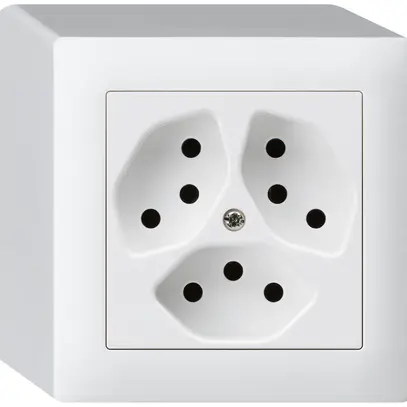 Presa AP kallysto 3×T13 bianco 