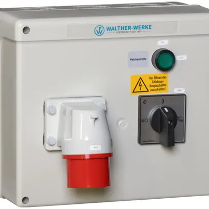 Alimentation de secours AP Walther-Werke 16A avec poussoir de contrôle 