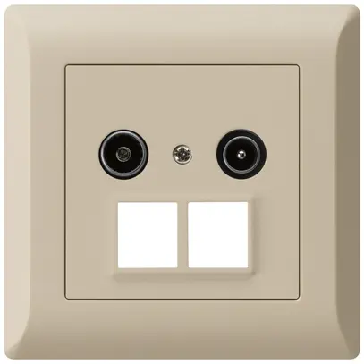 Presa antenna INC R/TV HMS kallysto.line 19dB beige 