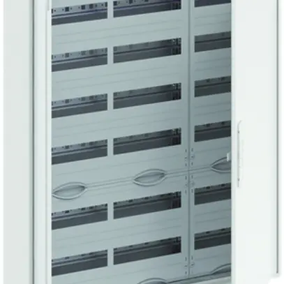 Distributeur AP ABB CA 36V, 3-part 6 rangées 216UM, porte 