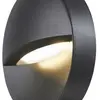 Lampada a muro LED SLV DOWNUNDER OUT ROUND 4.5W 140lm 3000/4000K IP65 antracite 