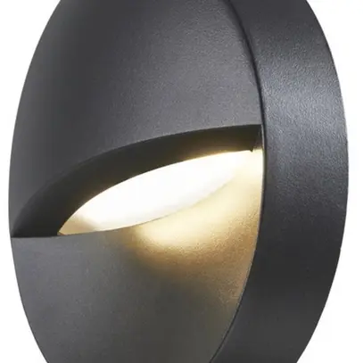 Lampada a muro LED SLV DOWNUNDER OUT ROUND 4.5W 140lm 3000/4000K IP65 antracite 