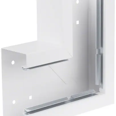 Angolo piatto tehalit BRS 65130, bianco traffico 