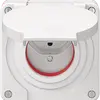 Steckdose NEVO N.CO 1×T13, IP55 gemäss SN 441011, m.roter Dichtung, weiss 