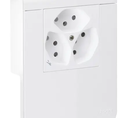 Scatola per apparecchi tehalit SL20115 3×T13 1×S, bianco traffico 