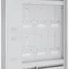 Distributeur ENC PrismaSeT XL IP44 2 rangées 6 compteurs 1050×1400×210mm 