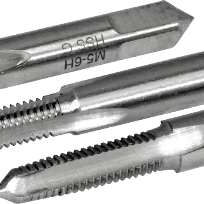 Taraud HSS en 3 parties M5 