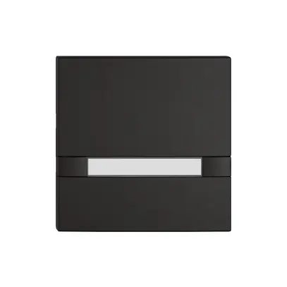 Poussoir 1/1 EDIZIO.liv KNX et UNI a.SNAPFIX® s.LED a.étiquette comm.2T no 