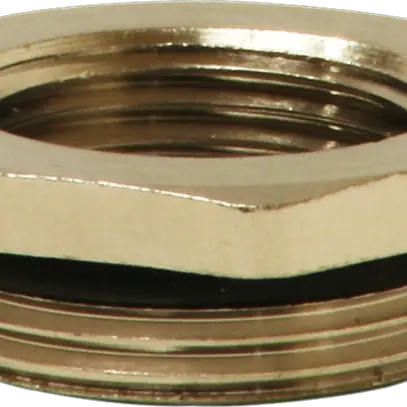 Riduzione esagonale M25×1.5 esterno/M20×1.5 interno ottone nichelato 
