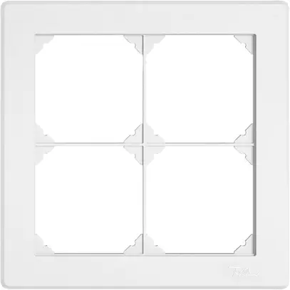 En-tête ENC EDIZIO.liv SNAPFIX® 2×2 pour combinaisons au choix blanc 