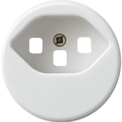 Disque frontal basico type 23 blanc pour bornes à vis 