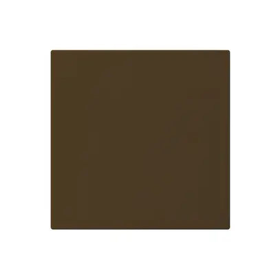 Placca frontale INC kallysto marrone per copertura cieca senza vite 