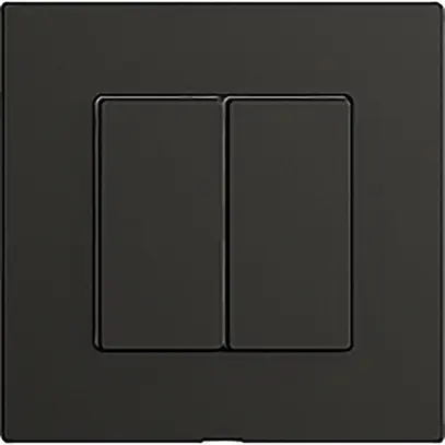 Interruttore 2K/2T WLAN Edue Wiser nero 