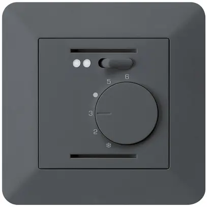 Thermostate d'ambiance ENC kallysto.trend anthracite pour plancher chauffant 