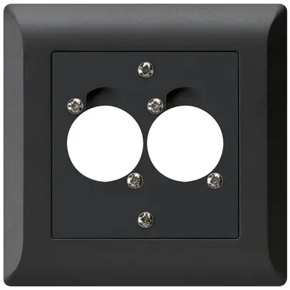 Kit di montaggio INC per 2 XLR kallysto.line nero 