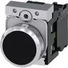 Drucktaster Siemens SIRIUS ACT Halter 1S schwarz Metall hochglanz 