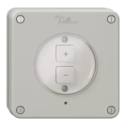 Stazione secondaria INC 1K/2T per dimmer NEVO Wiser grigio chiaro 