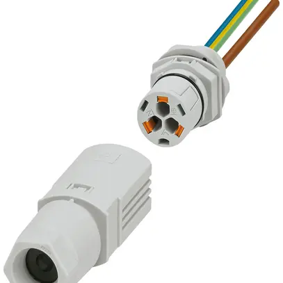 Passage de paroi PX IPD WD fiche terrain 3P 16A 450V M20 grc IP66 0.5m 