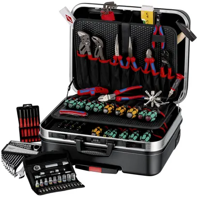 Valigia per utensili KNIPEX "BIG Basic Move" Mechanik 90 pezzi 