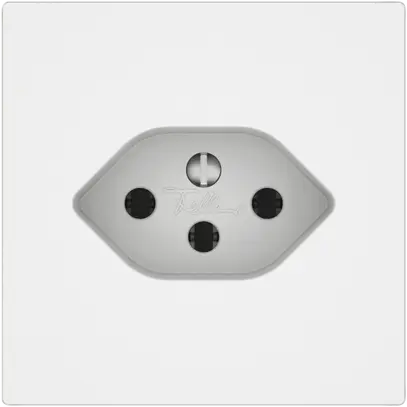 Steckdose EDIZIO.liv SNAPFIX® 1×T13 ws 